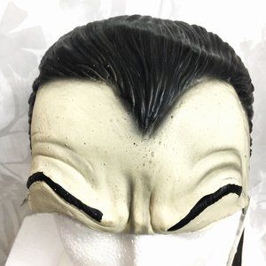 Count Dracula Vampire Latex Forehead  Cap Wig NWT NOS